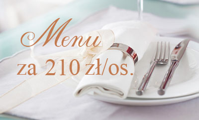 menu 210 zł/os